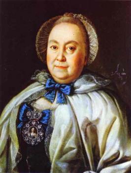 阿雷尅西 安特羅波夫 Portrait of Countess M.A.Rumyantzeva